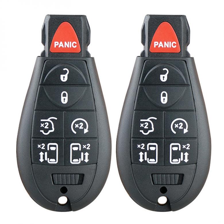 2 шт./лот, автомобильный дистанционный брелок с чипом ID46 M3N5WY783X, подходит для Dodge Grand Caravan/Chrysler