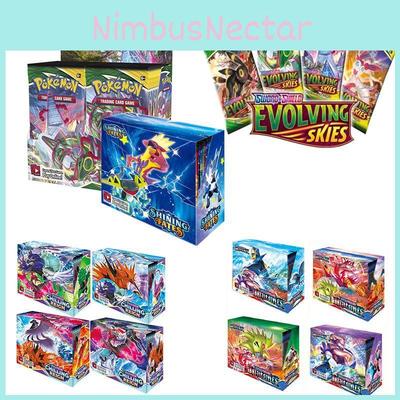 Полная коллекция из 360 карточек Покемон, включая Sword Shield Evolving Skies Shining Fates