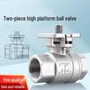 Jun Ding Ying Two-Piece Threaded Ball Valve