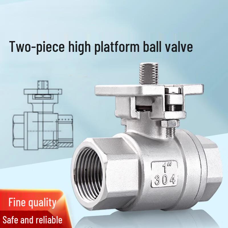 Jun Ding Ying Two-Piece Threaded Ball Valve
