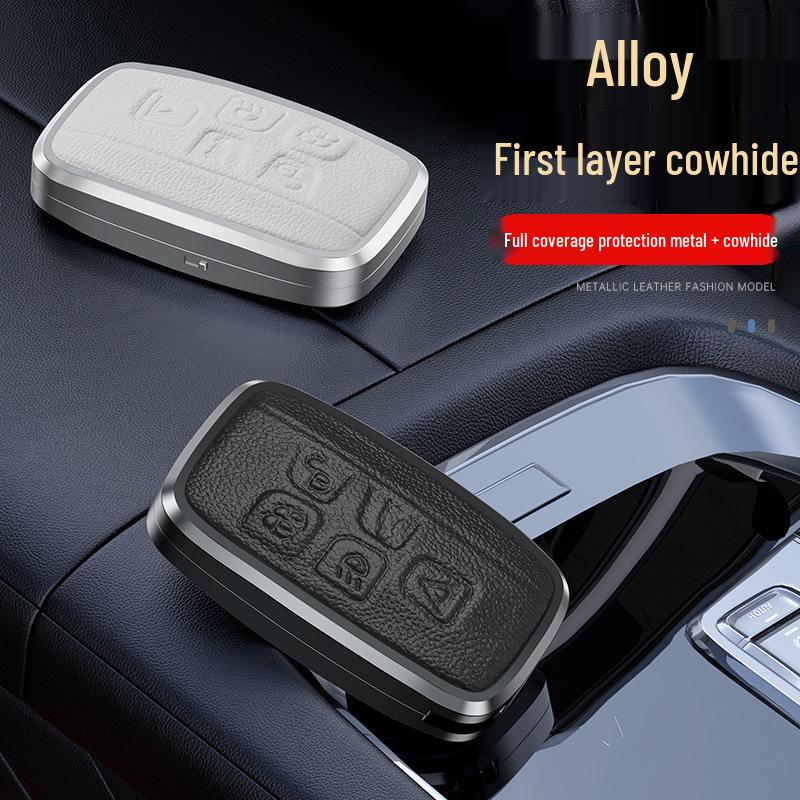 Key Case for Land Rover & Range Rover: Sport, Executive Edition, Discovery 4/5, Evoque, Defender Models