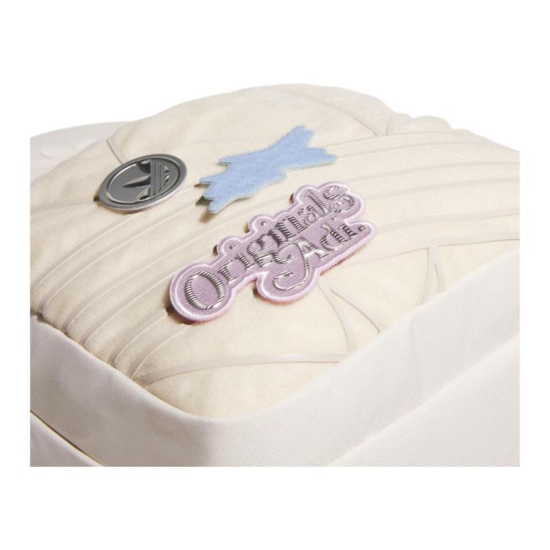 Adidas Originals Recycled Polyester Laptop Bag Portable Backpack Unisex White Adidas KC1422