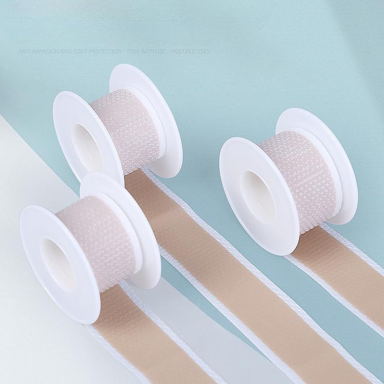 1 ролик 2x100 см телесного цвета волдырь повязка невидимая дышащая износостойкая палочка для пятки для женщин гель-протектор для пальцев рук и ног