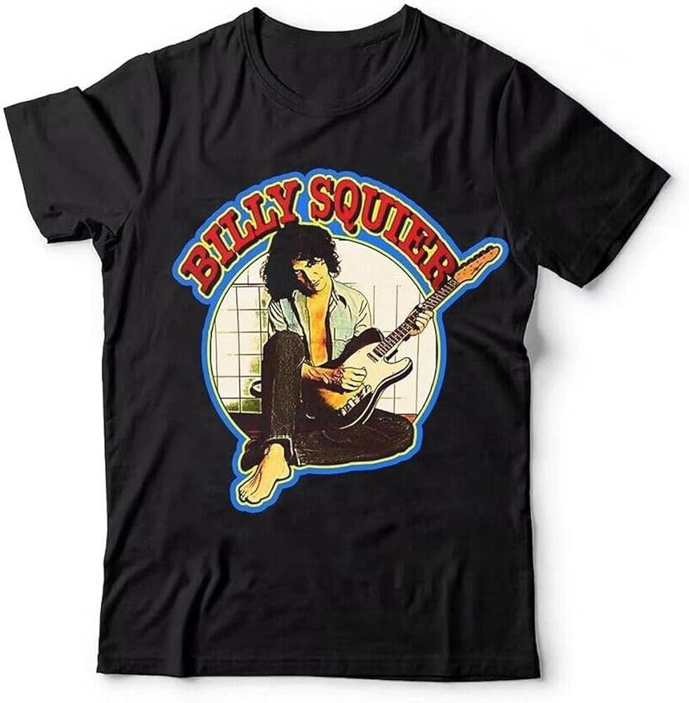 Vintage Billy Squier Album Collection Unisex All Size K7.151