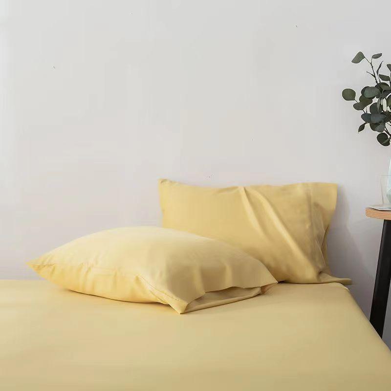 2 шт. наволочки 100% бамбуковое волокно охлаждающие антибактериальные однотонные летние наволочки в стиле конверта для дома и отеля 50x75 см