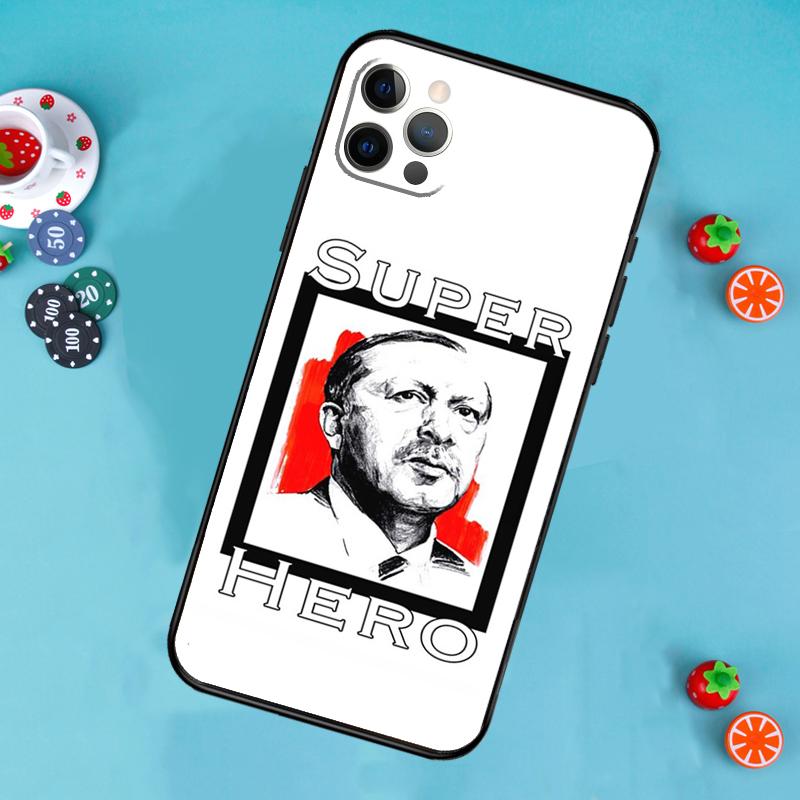 Турция Реджеп Тайип Эрдоган Чехол для телефона для iPhone 17 Air 16 15 14 13 12 11 Pro Max 12 13 mini 15 16 Plus 16e Чехол Funda