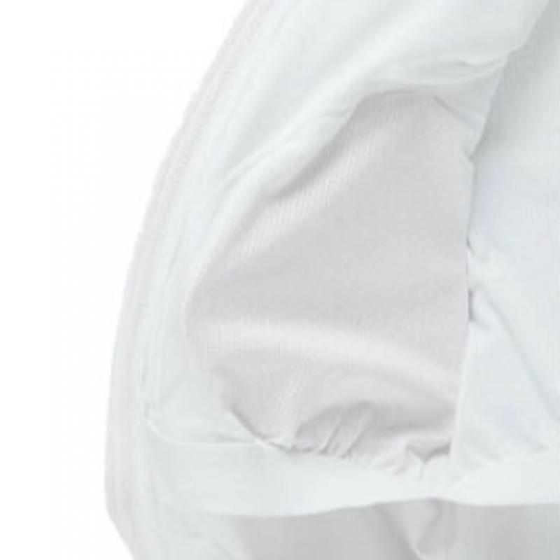 New Balance Club Nbmdd3w612 Wh Crop Zip Up Rash Guard Женский купальник