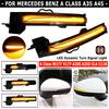 For Mercedes Benz A Class W177 V177 A200 A250 A35 A45 AMG CLA C118 LED Dynamic Turn Signal Light Side Mirror Indicator Blinker