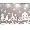 Christmas DIY Decoration Tablecloth Christmas Party House Snowflake Lace Tablecloth