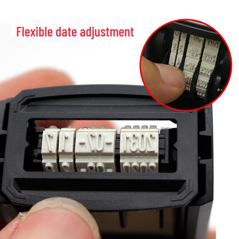 Самонаборный датер Trodat 4810, 3,8x20мм, Регулируемый, Даты на китайском и английском языках