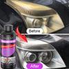 Car Headlight Restoration Polishing Kits Headlamp Scratch Remover Repair Cleaning Paste Remove Oxidation Headlight Polish Liquid