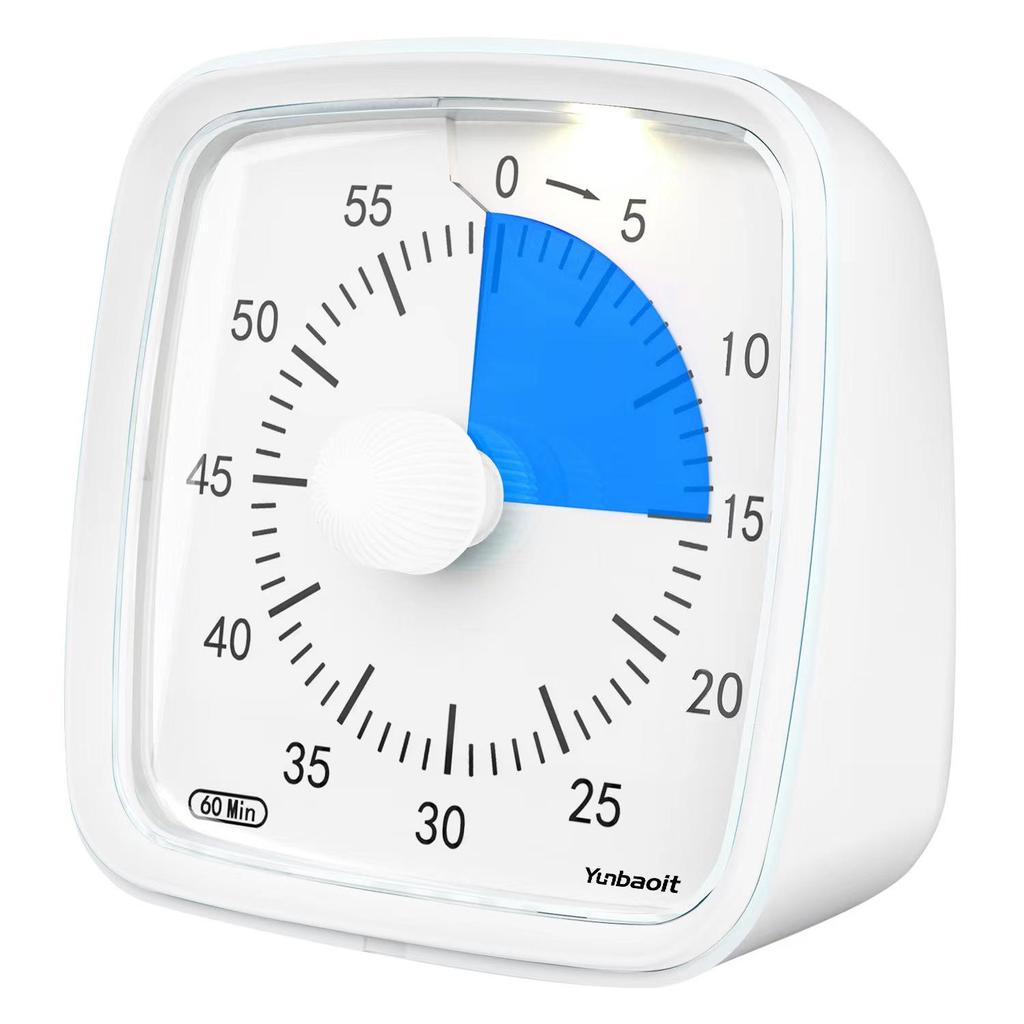 Kids' Visual Timer & Alarm Clock for Self-Discipline and Study