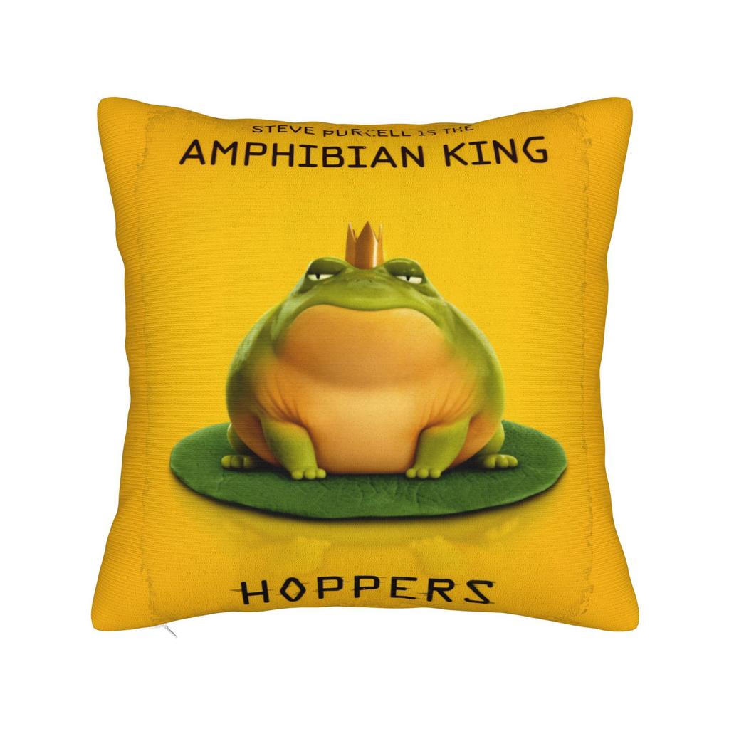Retro Cartoon Tom Lizard Hoppers Square Pillow Case Cushion Cover Awesome Polyester Decorative Pillowcase for Home x