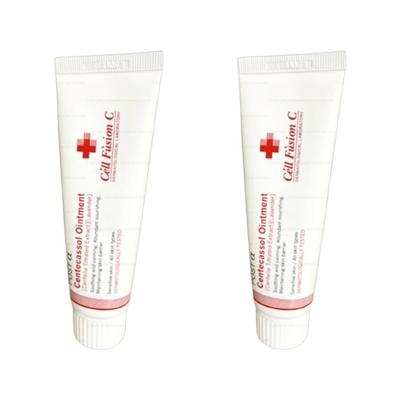 1+1 Cellfusion C Centecassol Ointment Cica Cream Регенеративная дерматологическая косметика для проблемной кожи и прыщей 40мл, 2 шт.