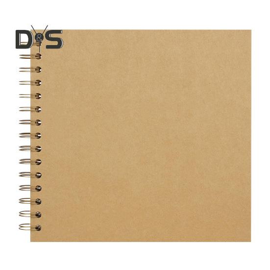 7-дюймовый альбом для вырезок, фотоальбом, 40 страниц, двухпроволочный переплет, сделай сам, твердая обложка, спираль, свадебное путешествие, детский душ, детская семейная юбилейная фотография