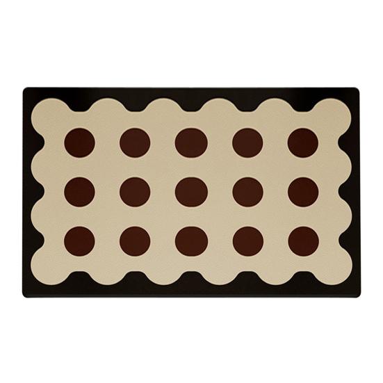 Коврик для кофемашины Абсорбирующий диатомитовый коврик для сушки Нескользящее дно Быстросохнущий коврик для посуды Защитник кухонной столешницы