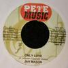 7-дюймовая пластинка JAH MASON - Only Love NONE Pete Music Ямайка Регги, Ска и Даб Б/У
