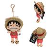 Плюшевая подвеска-кукла One Piece Лабун Аниме Брелок Мягкая набивная Рюкзак Луффи Мультяшный персонаж Игрушка Украшения Игрушка 12см