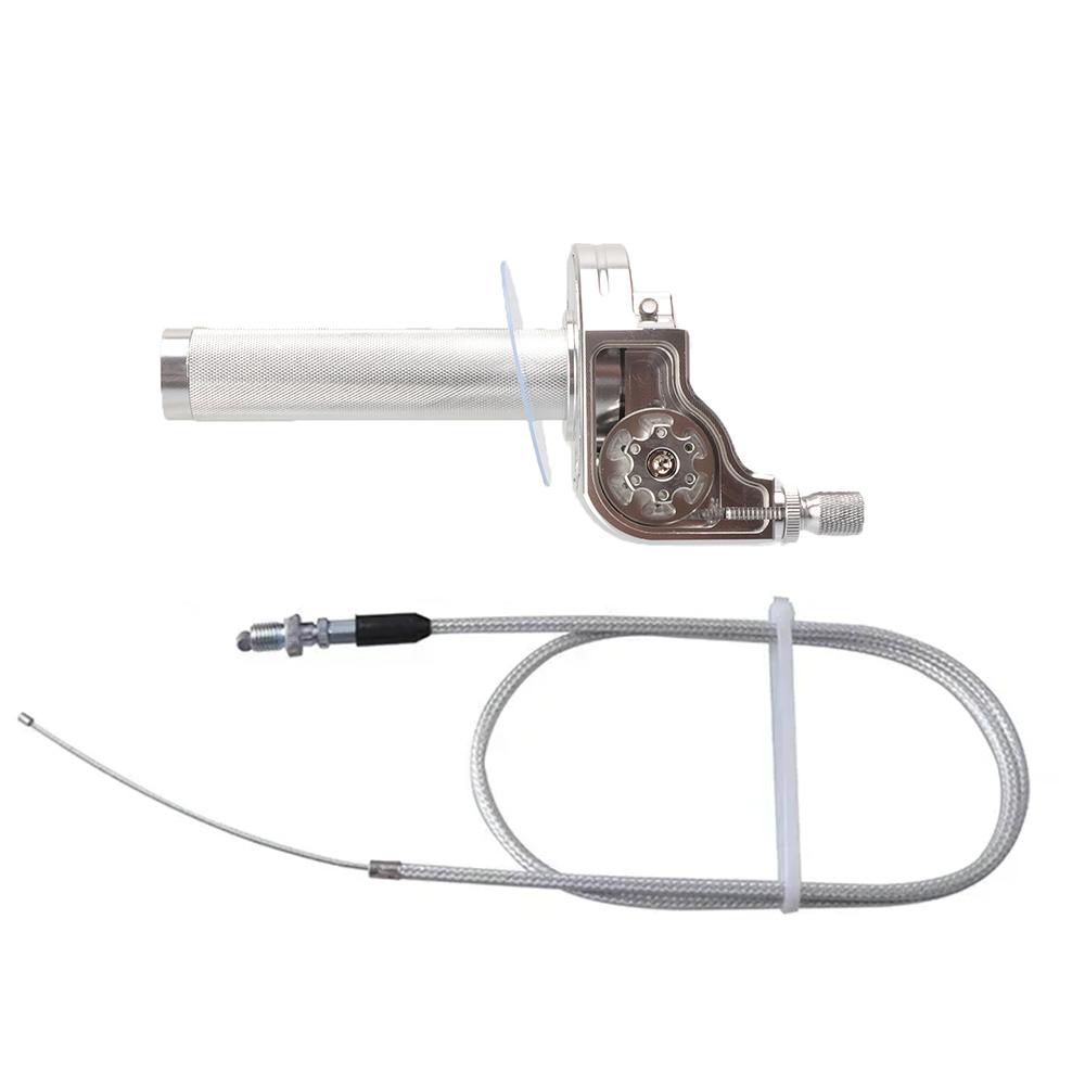 7/8'' 22 мм ЧПУ Алюминиевая Ручка Газа Мотоцикла Руль Ручка Газа Поворотная Для Питбайка Грязевого Байка Мотокросса Квадроцикла Внедорожника