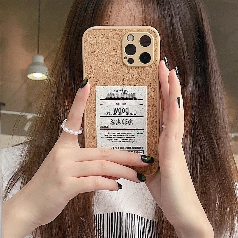 MUJI iPhone15Pro, 14Promax, 13Pro/12/11 Деревянный охлаждающий чехол