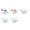 Small frame sunglasses, rimless sunglasses, ultra-lightweight mini glasses
