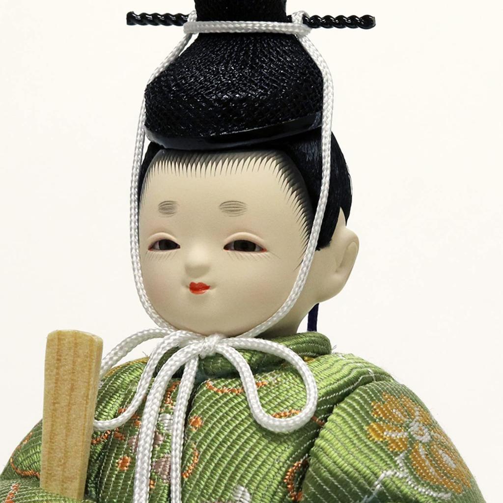 Hina Wooden Tsugumi Doll with Round Doll, Doll, Kotohoki, Only, Tray, White, KTH-3201H1