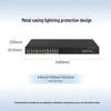 H3C 24-Port Full Gigabit Layer 2 Managed PoE Network Switch