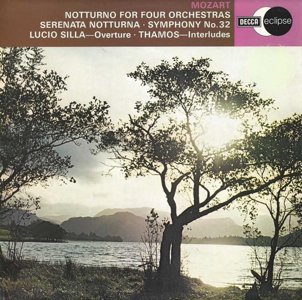 Виниловая пластинка ЛОНДОНСКИЙ СИМФОНИЧЕСКИЙ ОРКЕСТР, ПИТЕР МА - Notturno For Four Orchestras • Sere ECS740 DECCA 1974 Великобритания Классика Б/у