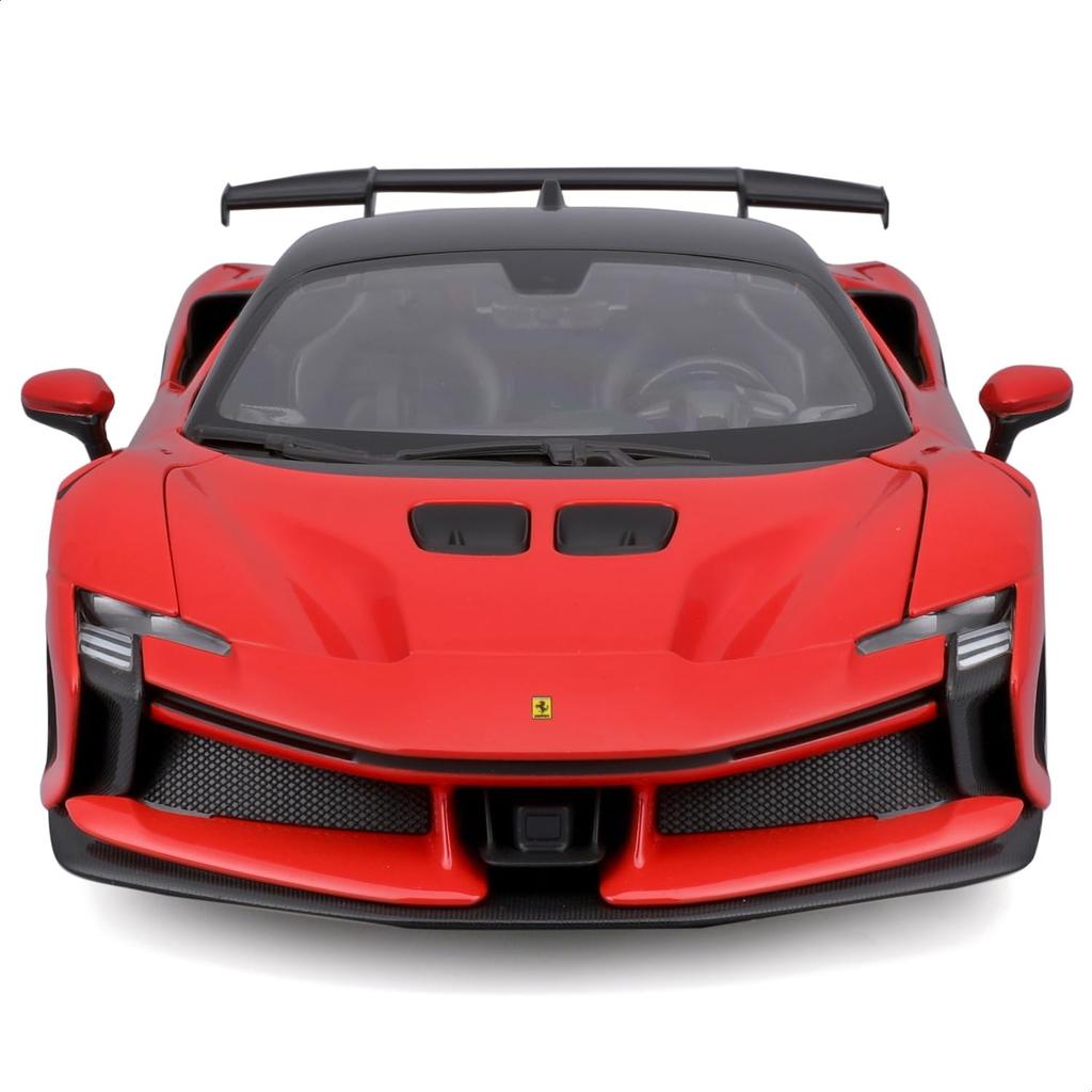 Bburago 1/18 Scale Ferrari SF90 XX Stradale Red / Diecast Model Car, Finished Model, 18-16020