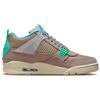 Union LA X Air Jordan 4 Retro Taupe Haze Unisex Sneakers Tan Blue-Fury Khaki DJ5718-242