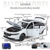 1:18 HONDA Accord Alloy Miniature Model Diecast Toy Car Home Decoration Desktop Display Ornament High Simulation Miniature Gifts