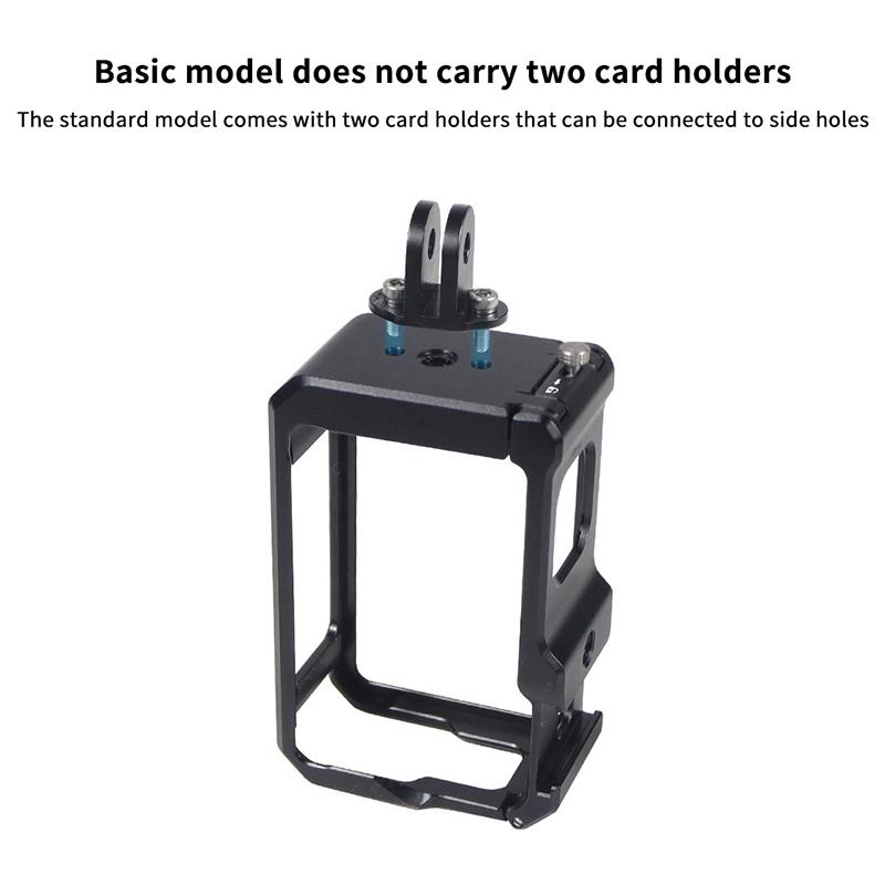 Спортивная камера металлическая защитная рамка для клетки кролика Dji Action 5 Pro/4/3 быстросъемное крепление для камеры Dji Action 5 Pro