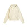 Retro Tape Fz Brand Logo Loose Sports Zip Hoodie Women Jackets 636317-87