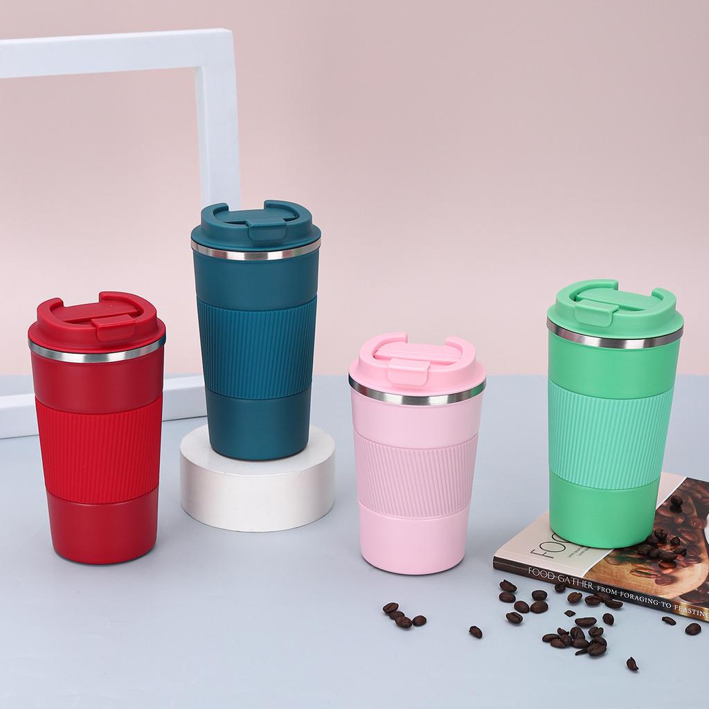 Stainless Steel Coffee Cup Portable Double-layer Vacuum Cup Business Accompanying Water Cup