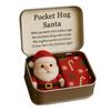 Christmas Pocket Hug Ornament with Gift Card Keepsake Token for Long Distance Friends Stocking Stuffer And Holiday Decor