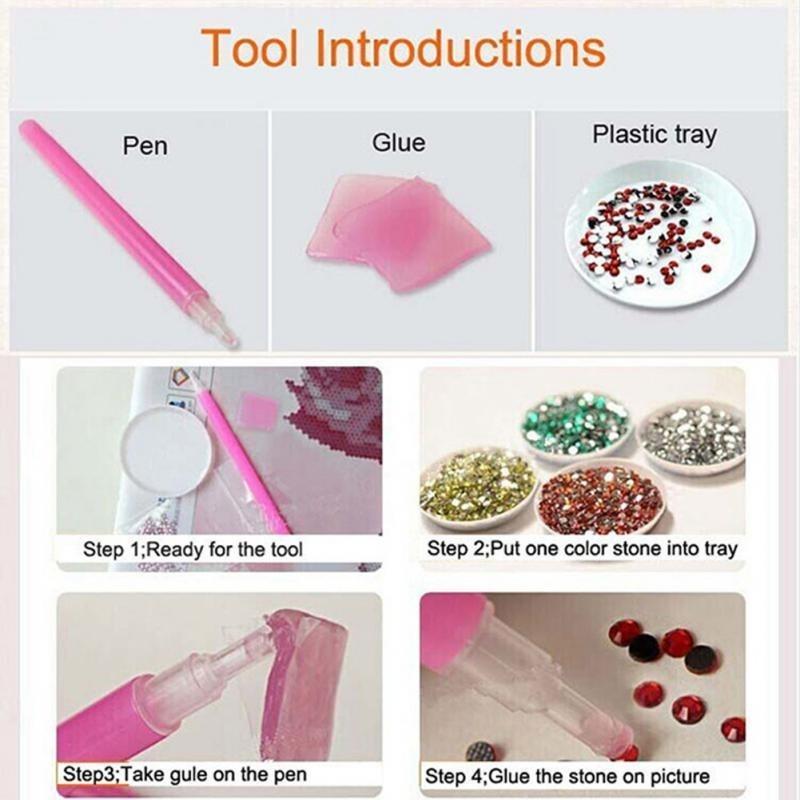 5D поделки алмазов картина "пейзаж деревья" вышивка крестиком горный хрусталь мозаика картина декор подарок