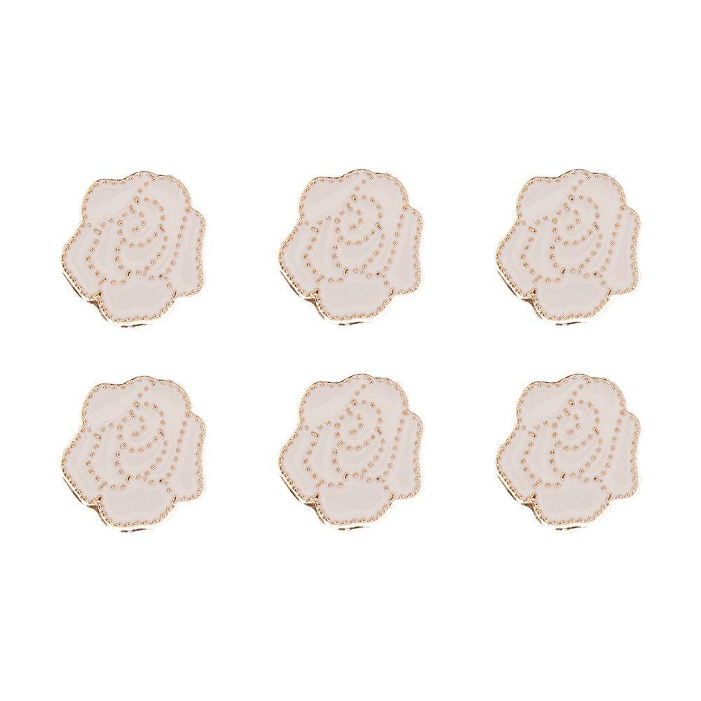 6PCS Clothing Crafts Decorative DIY Anti-exhaust Adjustable Coat Button Seamless buttons Detachable