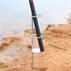 Ground Spike 30/40/50cm Fishing Pole Stand Fishing Rod Holder Fishing Rod Support Ground Rod Holder