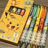 5pcs Pokemon Pikachu Gel Pen Cute Anime Cartoon Charmander Squirtle Press On Gel Pen Stationery School Supplies Holiday Gifts