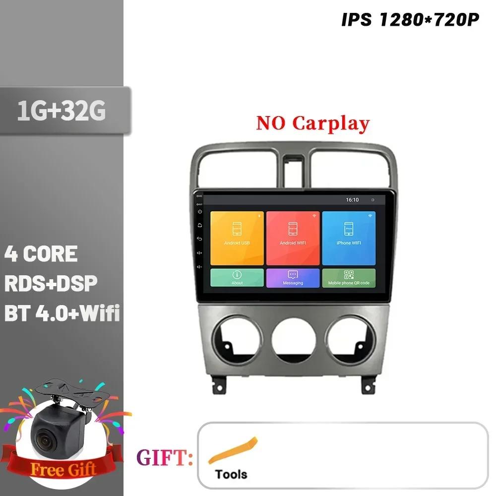 Android 14 для Subaru Forester SG 2002 - 2008 Автомобильное радио Мультимедиа Навигация 4G GPS Беспроводная Carplay Стерео Головное Устройство Экран