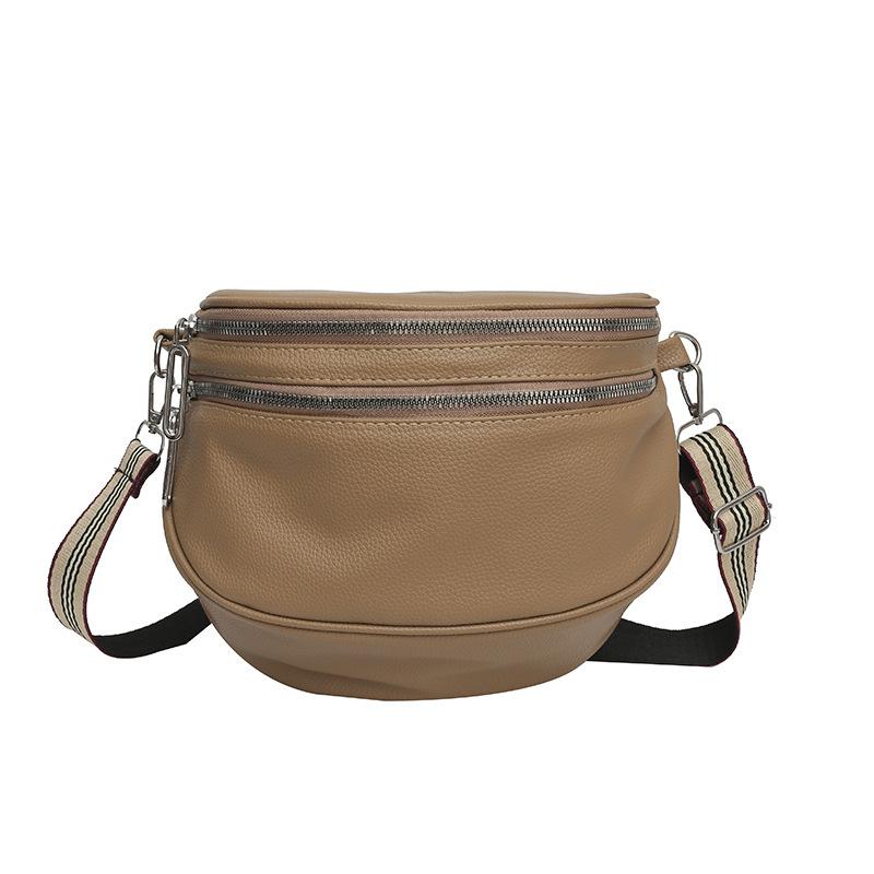 Элегантные однотонные поясные сумки для женщин, роскошные поясные сумки на цепочке с молнией, женская поясная сумка, женская сумка через плечо, нагрудная сумка CLE