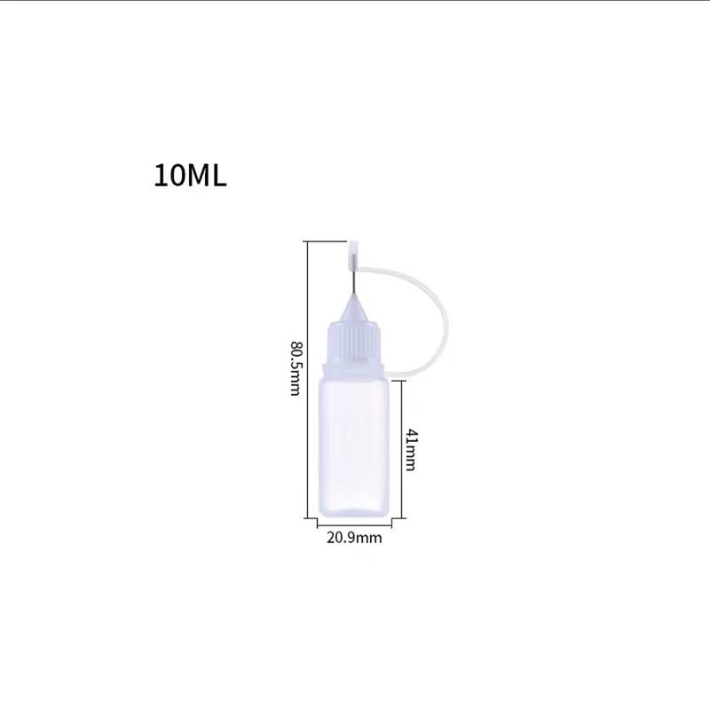 5/10/20/30/50/100 мл многоразовый аппликатор для клея пластиковая бутылка для инъекций эфирного масла флакон для пигмента
