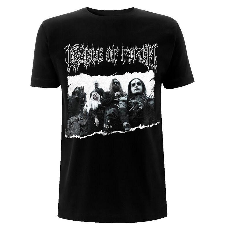 Summer Cradle of Filth Bands Extreme Gothic Black Metal Rock Dark American Shortsleeved Tshirt