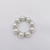 Exquisite Bead Napkin Ring Party Table Decoration 6pc