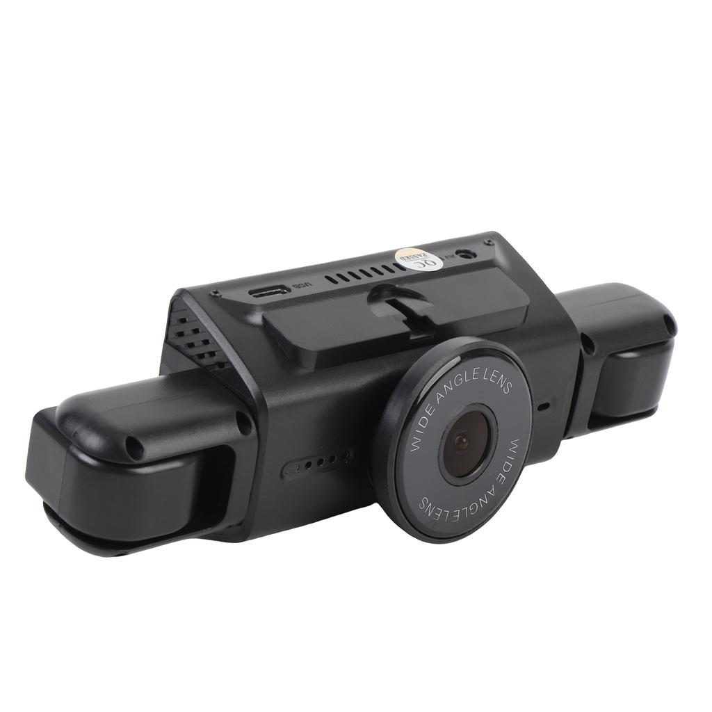 2K HD Видеорегистратор Передний Задний Внутри Левый Правый Широкоугольный 3-дюймовый Экран WiFi Видеорегистратор с Картой Памяти 64 ГБ для Автомобилей