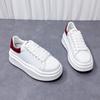 Cowhide Version~ Genuine Leather Thick-soled Heightening Little White Shoes Children's 2025 Spring and Summer New Board Shoes Casual Sports Shoes