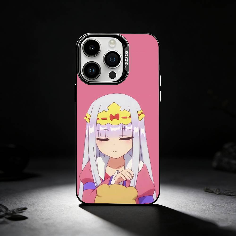 S-Сонный демон C-Замок Чехол для телефона Для iPhone 17,16,15,14,13,12,11 Plus,Pro Max,XS,Цветной серебристый чехол для телефона
