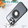 For iPhone 16 Pro Clear Back Case Compatible with MagSafe TPU+PC Kickstand Phone Cover