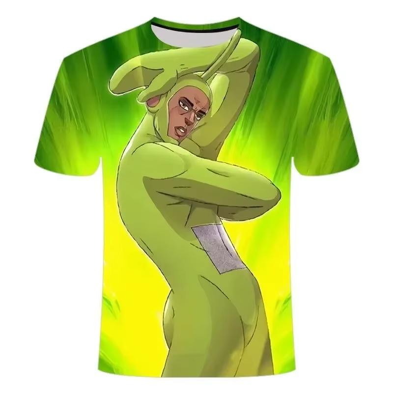 2026 New Best‑Seller‑Trending‑Meme‑Yellow‑Character‑Anime‑Graphic‑Short‑Sleeve‑T‑Shirt