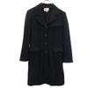 Made In Italy Wool Blend Chester Coat USA8 Black Women Used